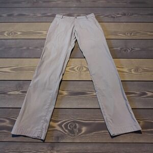 Birddogs Pants Mens 34x34 Gray Stretch Lined Golf Chino Performance Casual